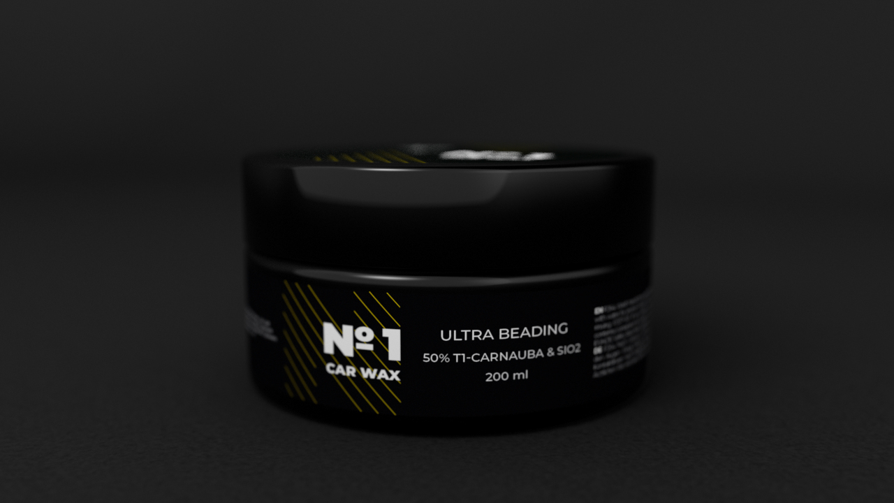 NEOWAX Car Wax No.1 — Ultra Beading, 50% T1-Carnauba & SiO2, 200ml
